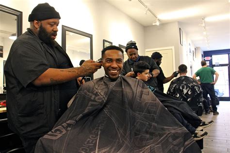 Joe Black Barbershop offers haircuts for men, women & kids with natural hair as well as pedicures & manicures for men in Houston, TX. . Black barber shop near me